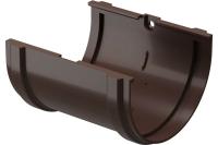 Соединитель желобов Döcke Premium шоколад