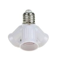 Переходник Ecola  с цоколя Е 27 на 3хЕ27