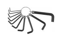 Набор DEXX: Ключи имбусовые, 1,5-2-2,5-3-3,5-4-5-5,5-6-8, 10шт