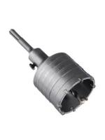 Коронка кольцевая по бетону хвостик 100мм в сборе 65мм