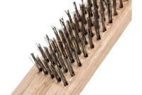 Корщетка с деревянной ручкой 5-ти рядная