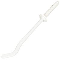 Кронштейн для радиатора плоский белый 7*180 без дюбеля