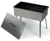 Коптильня больш. (сталь 0,8мм) на ножках 2 яруса, поддон,  500*270*175мм Кедр арт. 160