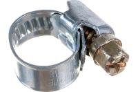 Металлические хомуты СИБРТЕХ, стандартное болтовое крепление, 10-16 мм, 2 шт, ширина 9 мм 47655 (цена за уп 2шт)