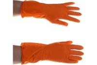 Перчатки хозяйственные латексные прочные S (43гр пара) 06-892 Чистый дом