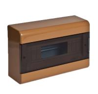 Щиток ОП Тусо 12мод. с прозр. двер. 280*190*93мм IP40 сосна светл. Рувинил