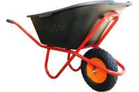 Тачка строительная 1-колесная 110л (Б) антиударная, колесо пневмо 4.00/8