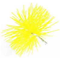Щетка нейлон желтая 120мм