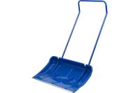 ЗУБР СКАНДИНАВИЯ, 820 мм, пластиковый ковш, с алюминиевой планкой, с колесиками, снеговой движок (скрепер), ПРОФЕССИОНАЛ (39937)