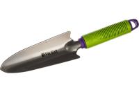 Совок посадочный узкий, 60 x 250 мм, стальной, пластиковая рукоятка, Standard Palisad