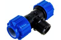 Тройник разъемный 25х25х25 ПНД