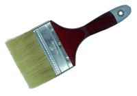 Кисть плоская Profi 4' (100мм) натур. щетина, деревянная ручка Sturm 