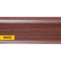 032 Торец правый д/плинтуса махагон