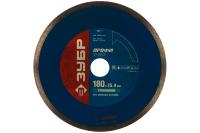 Диск отрезной алмазный сплошной (влажная резка), для электроплиткореза, 180х2,4х5,0х25,4 мм