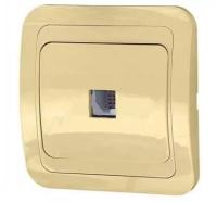 Розетка телефонная вн.пров.Макел дуб