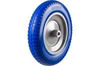 Колесо ПРОФЕССИОНАЛ полиуретановое (350 мм, 25.4 мм) для тачек ЗУБР 39912-3