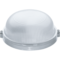 Светильник НПП-100W круг, терм, бел 