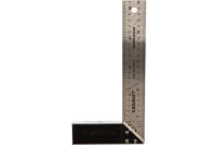 Угольник STAYER 'PROFI' столярный, нерж, 37мм, 250мм