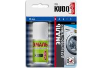 Эмаль-аэрозоль для ванн [15мл] с кисточкой  UNIVERSAL  KUDO KU-7K1301