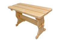 Скамейка из полка Банная 1400мм осина