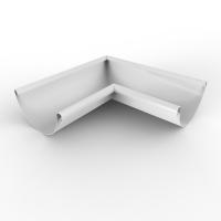 Угол желоба внутренний белый 90х90мм