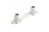 Угольник комб с крепл. вн рез 25-1/2 двойной PRO AQUA