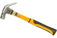 Молоток-гвоздодер 450гр. фибергласс.Вихрь