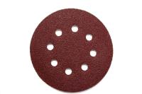 Круг абразивный под липучку  Р100 125мм 5шт 