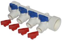 Коллектор 4 вых 32-20 универс. 