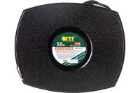 Рулетка, стальная лента, 50м 