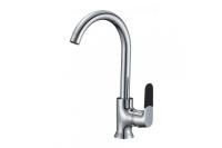 Смеситель для кухни РМС SL123BL-017F однорычажный с высоким изливом