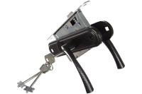 Замок врезной ЗВ9-4.2 Зенит серебро 