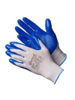 Перчатки  с нитрил.покрытием L