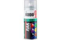 Лак-аэрозоль глянц акрил уверсал  520мл Kudo KU-9002