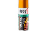 Эмаль-аэрозоль уверсал металлик золото 520мл Kudo KU-1028