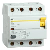 УЗО ИЭК 4П 25А