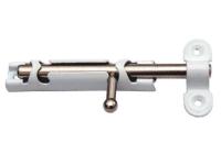 Задвижка накладная ЗТ полимер белый (Металлист)