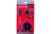 Набор для установки врезных замков, 22 мм х 54 мм, перовое сверло, кольцевая пила Matrix