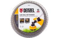 Леска для триммера двухкомпонентная квадрат 2,65мм*15м