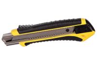 Нож технический 25 мм усиленный, прорезиненный