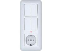 Блок СУ (2+2кл+роз. з/к) белый ПРИМА