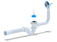 Сифон Ани д/ван с вып.и перел 1 1/2 ( Е 155 )