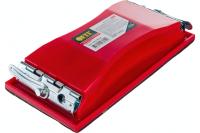 Держалка для нажд.бумаги с мет.прижимом, красная 210 х 105мм