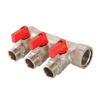 Коллектор 1'х1/2 нар.рез 2вых ник