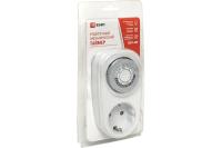 SMT-48p 16A Розеточный механ. таймер суточный EKF