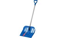 ЗУБР АНГАРА, ковш 46 см, морозостойкий поликарбонат, ударопрочная, легкий черенок из алюминия, V-ручка, снеговая лопата, ПРОФЕССИОНАЛ (39981)