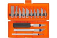 Набор резцов по дереву, пластмассовые рукоятки, 13 шт.// SPARTA