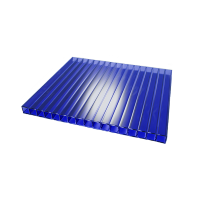 Поликарбонат 10мм 2,1*6м синий