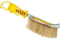Корщетка стальная с пластм ручкой БИБЕР