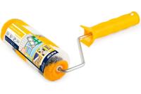 Валик 'РАБОТЫ С ЭМАЛЯМИ' 180мм полиакрил Тигр в сборе, Н ворса 12 мм, бюгель 6 мм ЭКСПЕРТ АКОР